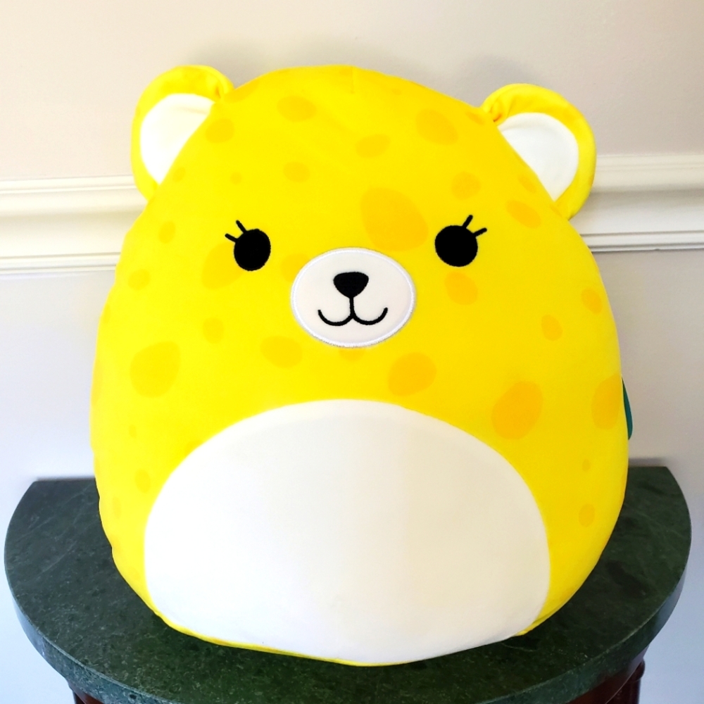 NWT 12" Lexie / Lexi the Yellow Cheetah‎ Squishmallow Plush | Fast Ship